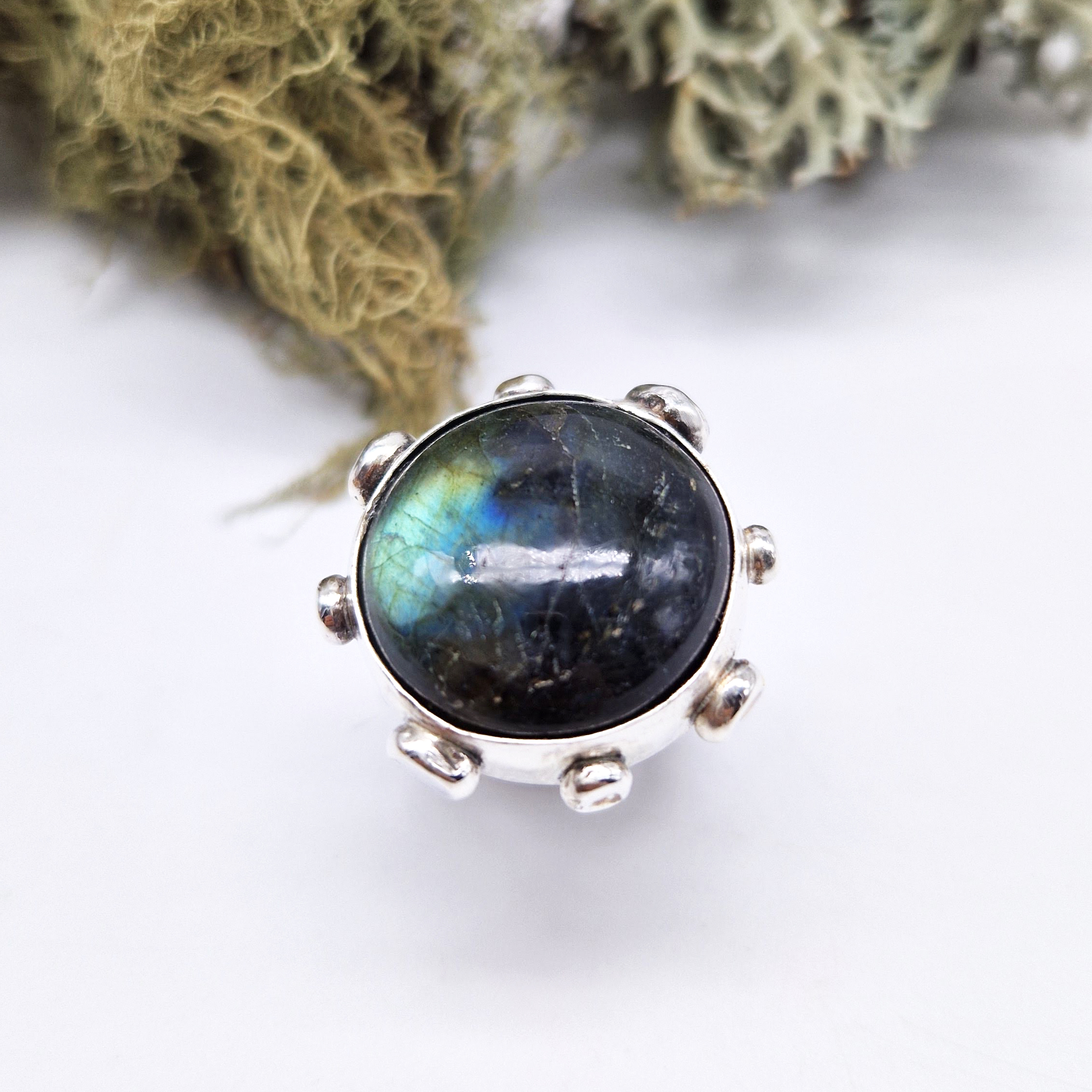 ANELLONE LABRADORITE MAXI - immagine 4
